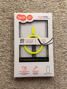 Tech21 FlexPro MagSafe Compatible Case for Apple iPhone 15 Pro Max